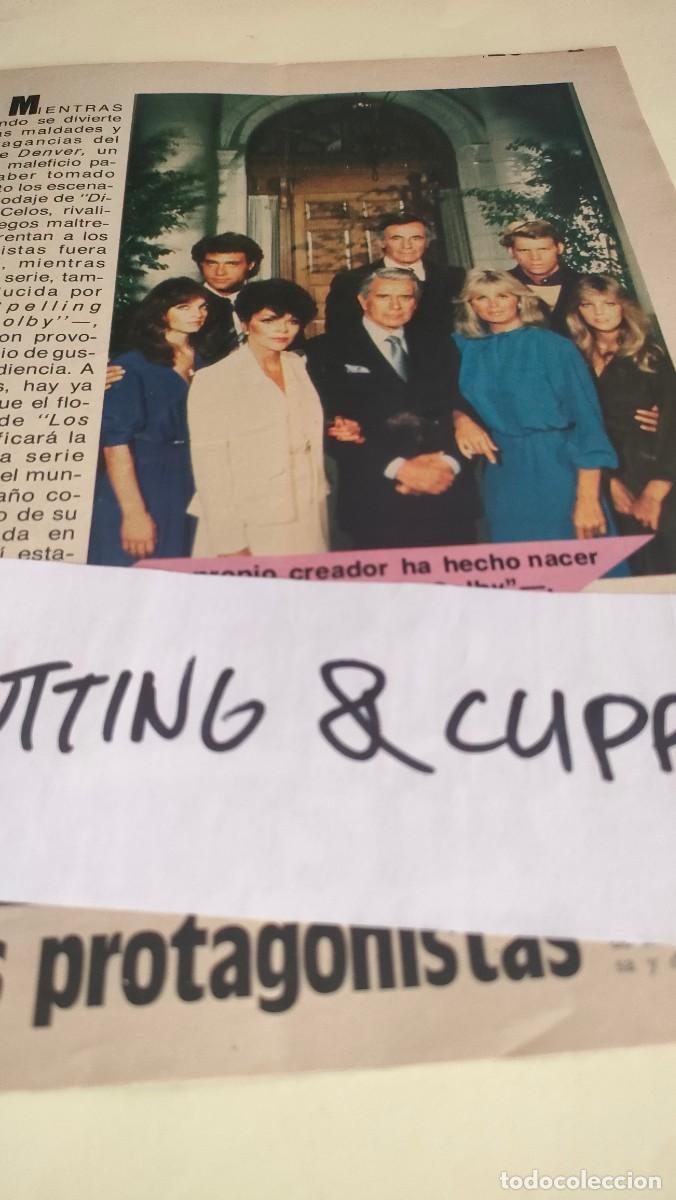 Otros Art&iacute;culos de Coleccionismo en Papel: Clipping AS269 1986 DINASTIA, COLLINS, EMMA SAMS O'HARA