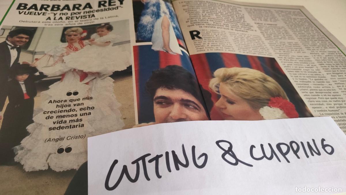 Otros Art&iacute;culos de Coleccionismo en Papel: Clipping AS269 1986 BARBARA REY
