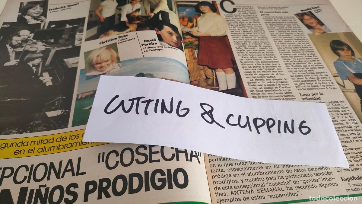 Otros Art&iacute;culos de Coleccionismo en Papel: Clipping AS2680 1986 PRODIGIO MANOLIN REYES