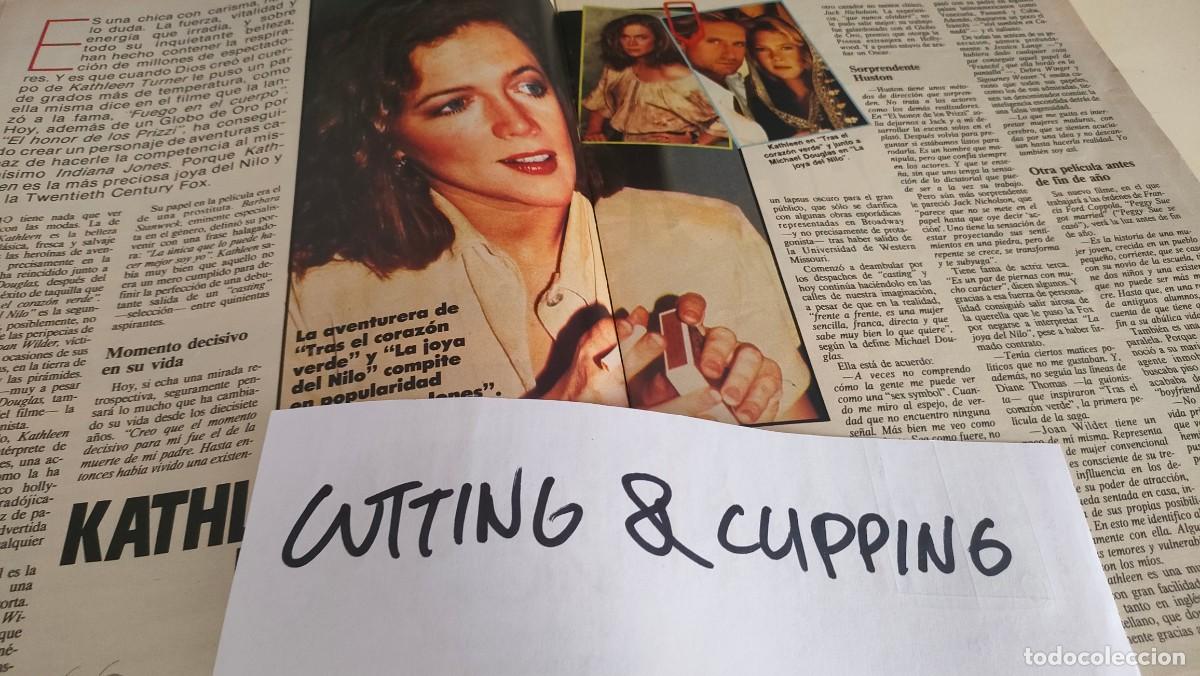 Otros Art&iacute;culos de Coleccionismo en Papel: Clipping AS2680 1986 KATHELEEN TURNER
