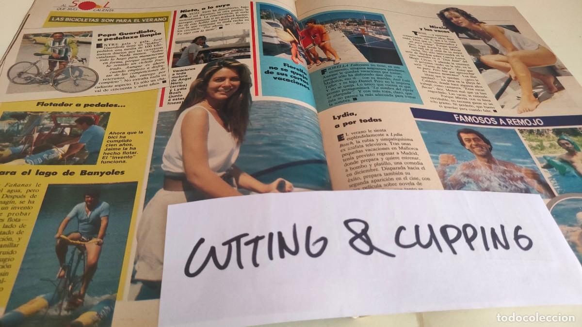 Otros Art&iacute;culos de Coleccionismo en Papel: Clipping AS298 1986 LYDIA BOSCH MIREIA ROSS FIORELLA FALTOYANO