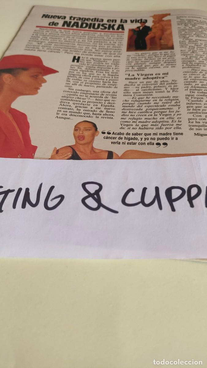 Otros Art&iacute;culos de Coleccionismo en Papel: Clipping AS307 1986 NADIUSKA