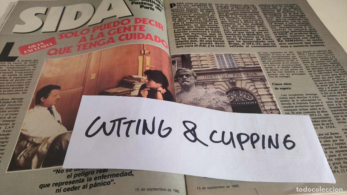 Otros Art&iacute;culos de Coleccionismo en Papel: Clipping AS247 1985 SIDA
