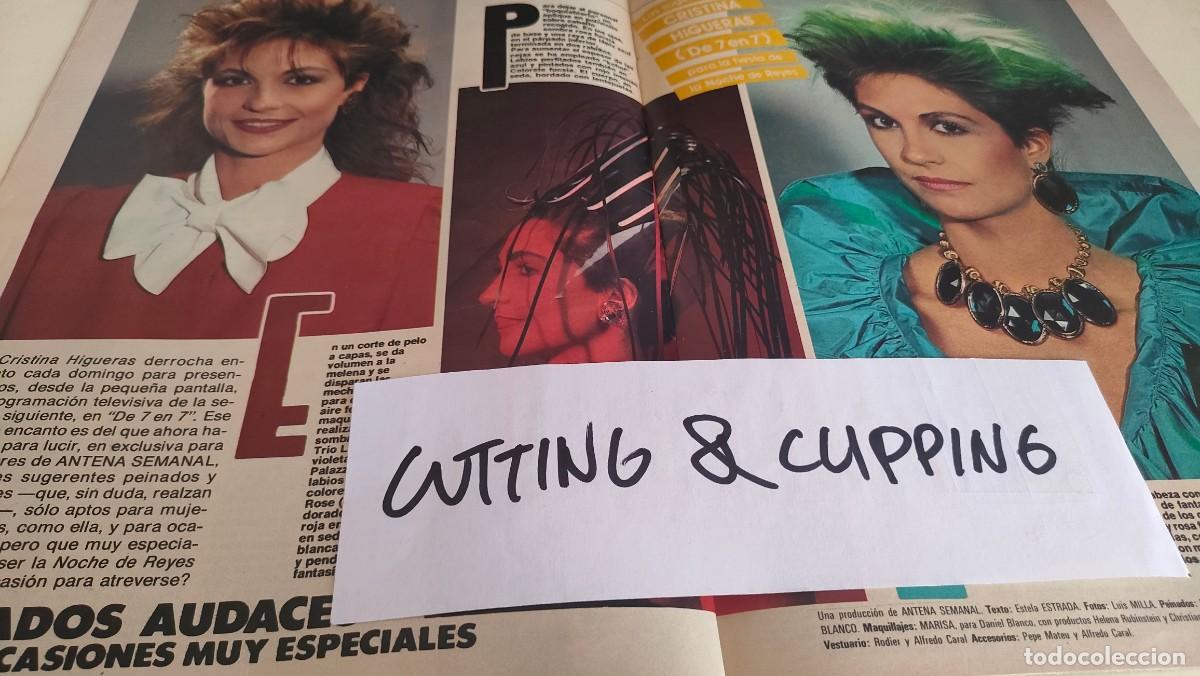Otros Art&iacute;culos de Coleccionismo en Papel: Clipping AS263 1986 CRISTINA HIGUERAS