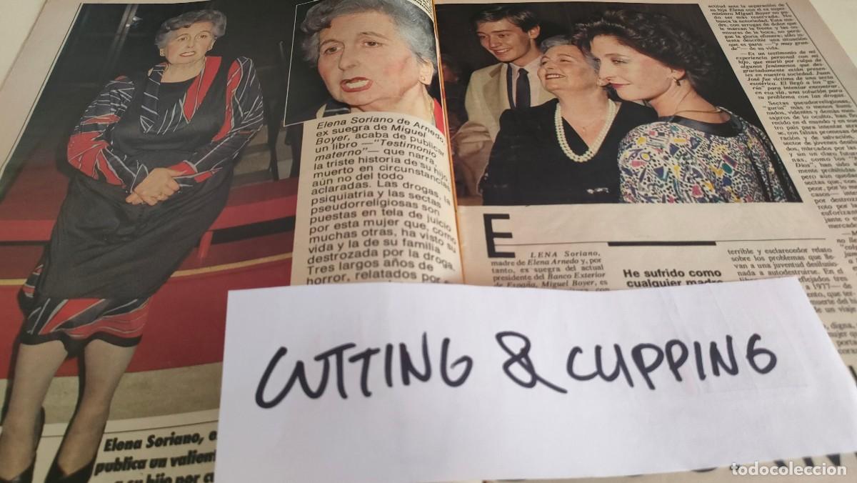 Otros Art&iacute;culos de Coleccionismo en Papel: Clipping AS263 1986 ELENA SORIANO