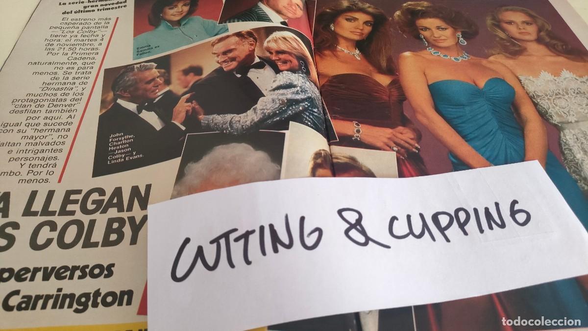 Paper Collecting Others: Clipping AS299 1986 LOS COLBY, HESTON, AARON SPEELING FALCON CREST