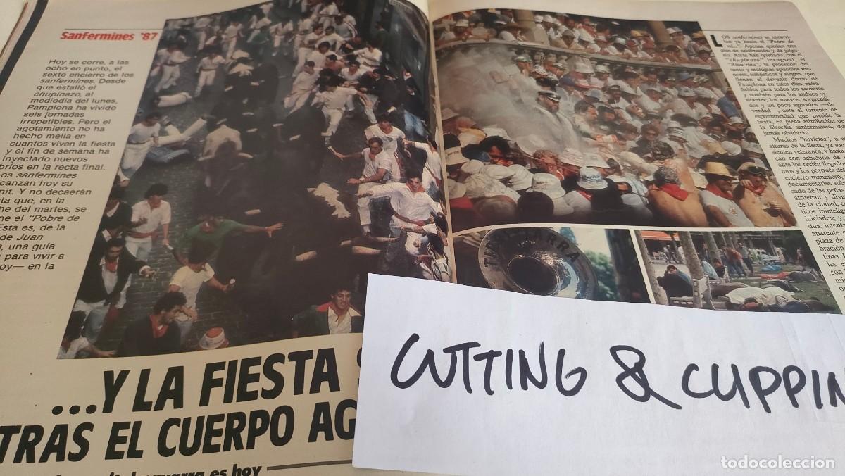Otros Art&iacute;culos de Coleccionismo en Papel: Clipping AS342 1987 SAN FERMINES