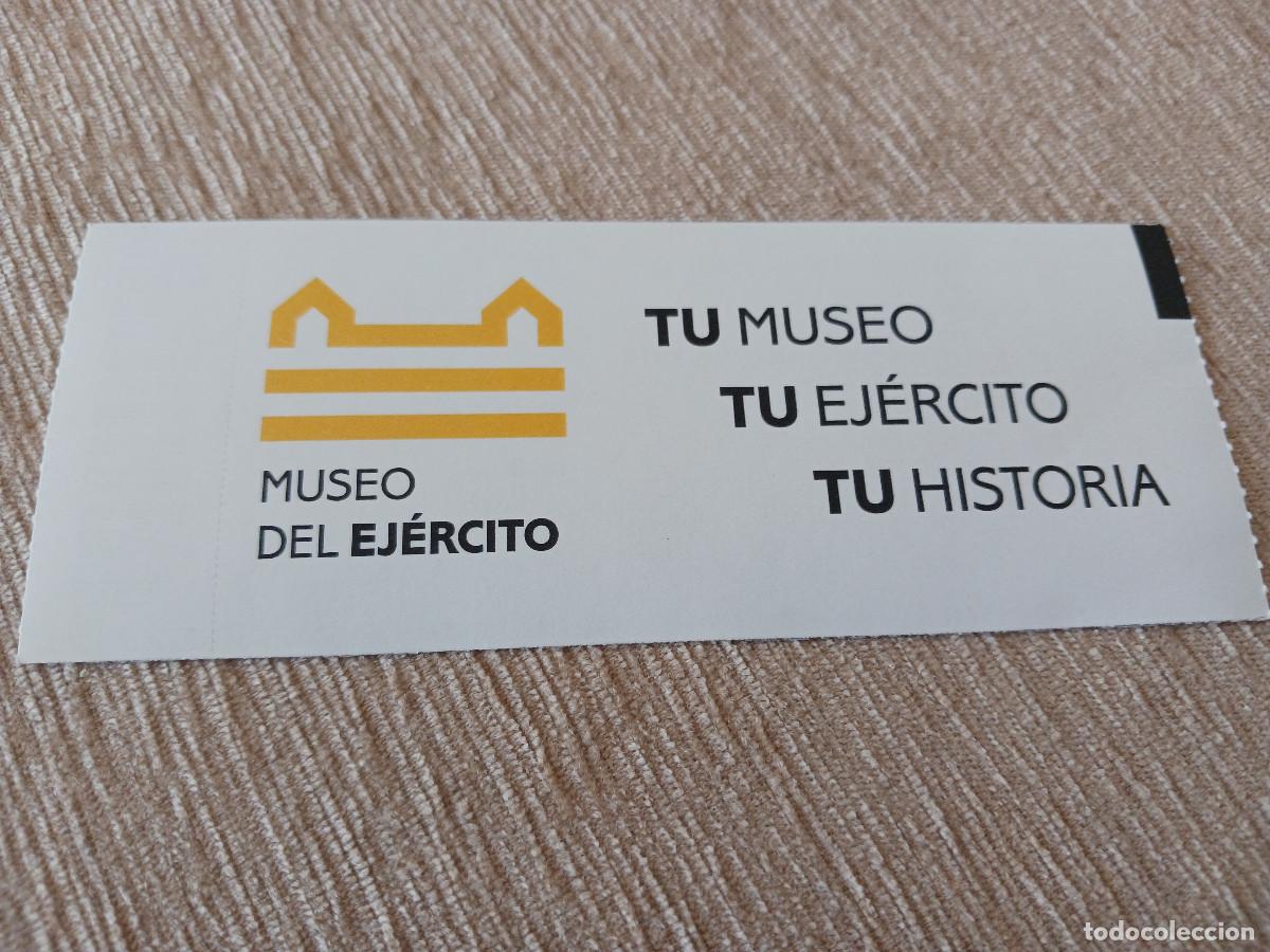 Otros Art&iacute;culos de Coleccionismo en Papel: entrada a museo del ejercito, toledo