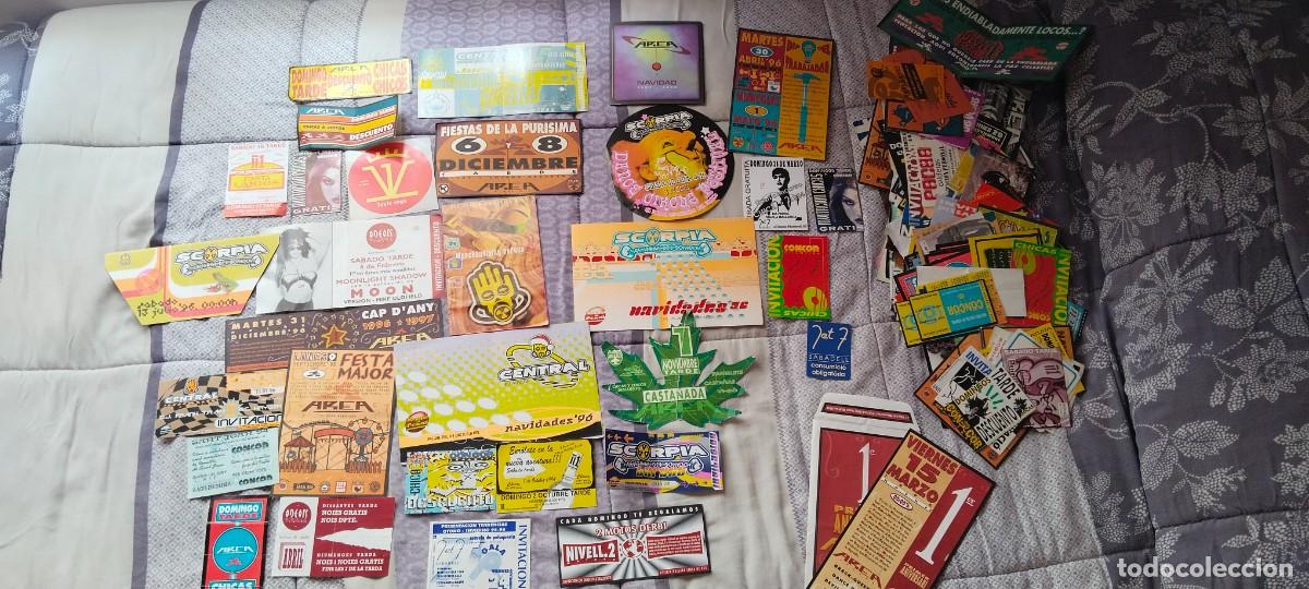 Otros Art&iacute;culos de Coleccionismo en Papel: Entradas y Flyers de discotecas- &Aacute;rea Concor-ConCor- Scorpia- central- Jet 7- Ode&oacute;n - Piu - ect ....