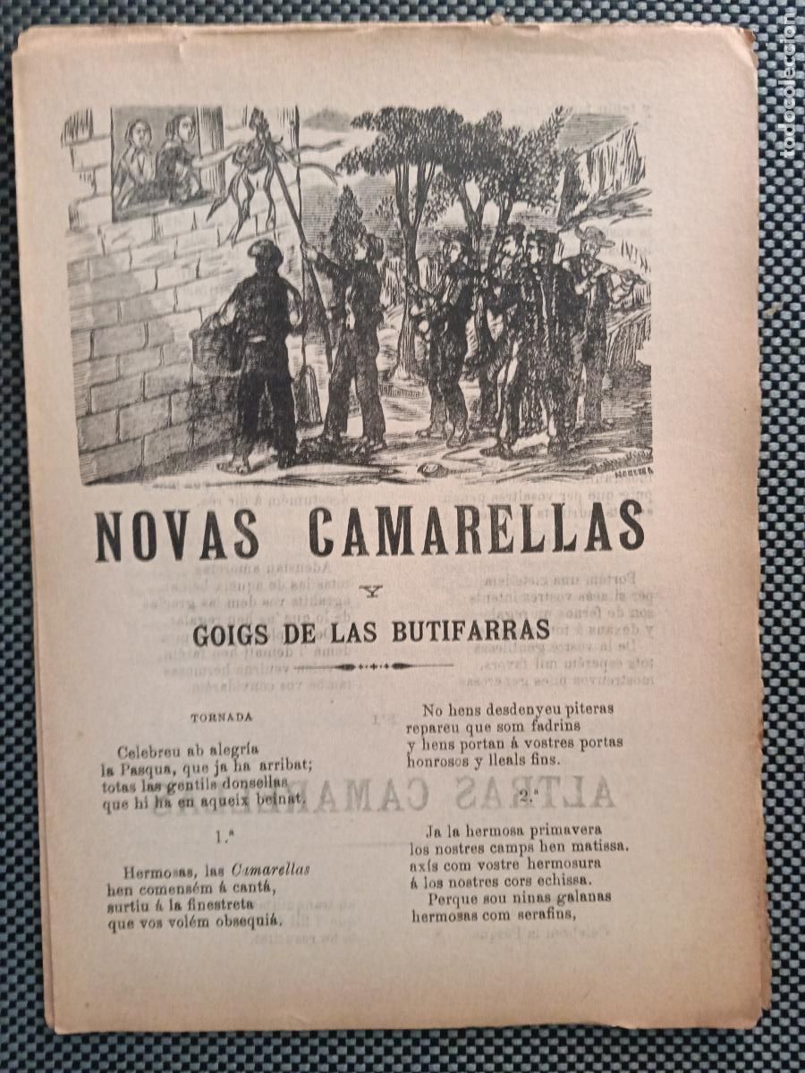 Otros Art&iacute;culos de Coleccionismo en Papel: Novas Caramellas y Goigs de las butifarras. Literatura de Cordel)