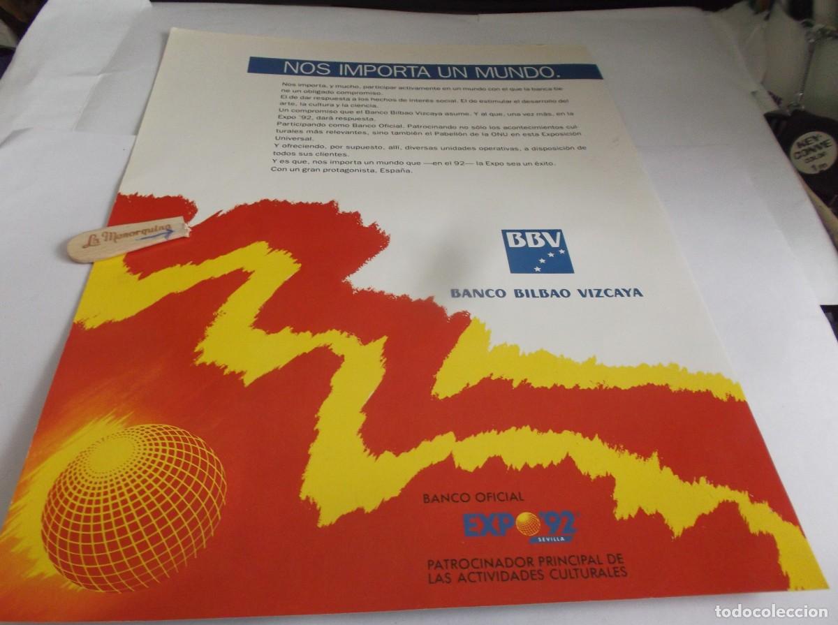 Otros Art&iacute;culos de Coleccionismo en Papel: RECORTE A&Ntilde;O 1992(SEVILLA)BANCO BILBAO VIZCAYA ,BANCO OFICIAL -EXPO-92/ENERGIA-GRUPO ENI