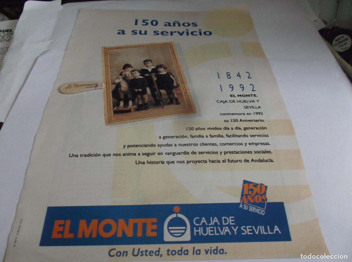 Otros Art&iacute;culos de Coleccionismo en Papel: RECORTE A&Ntilde;O 1992(SEVILLA)EL MONTE CAJA DE HUELVA Y SEVILLA -1842-1992 /ATR&Aacute; 1983 GARCI GAN&Oacute; EL OSCAR