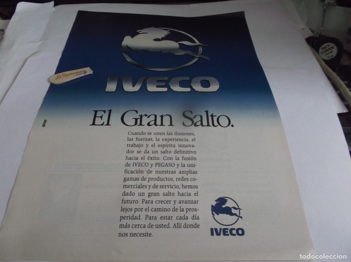 Otros Art&iacute;culos de Coleccionismo en Papel: RECORTE A&Ntilde;O 1992(MADRID)FUSI&Oacute;N DE IVECO Y PEGADO /ATR&Aacute;S 1981 HOY LLEGA A MADRID EL &Uacute;LTIMO EXILIADO