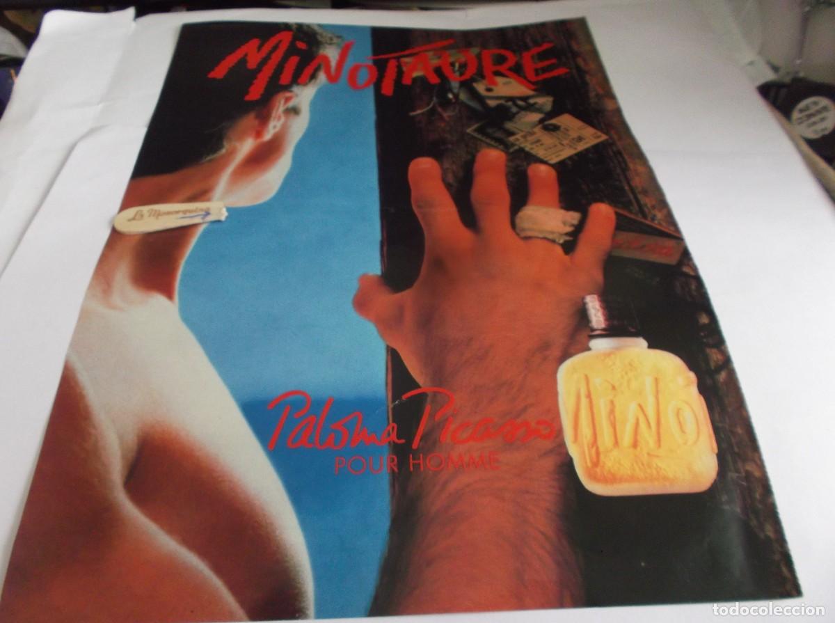 Otros Art&iacute;culos de Coleccionismo en Papel: RECORTE PUBLICIDAD A&Ntilde;O 1992.- PERFUME MINOTAURE -- PALOMA PICASSO - POUR HOMME