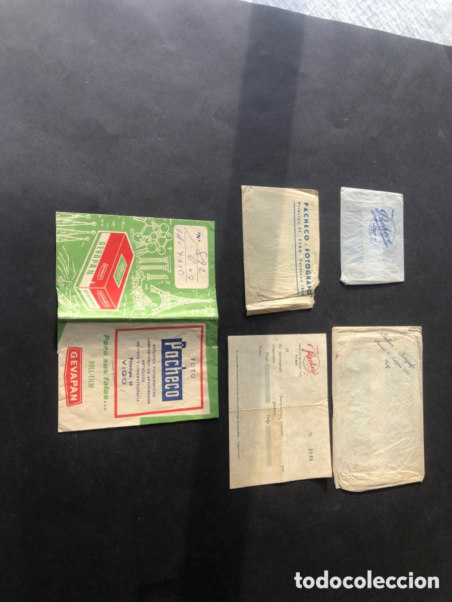 Otros Art&iacute;culos de Coleccionismo en Papel: Antiguo y raro lote foto PACHECO VIGO