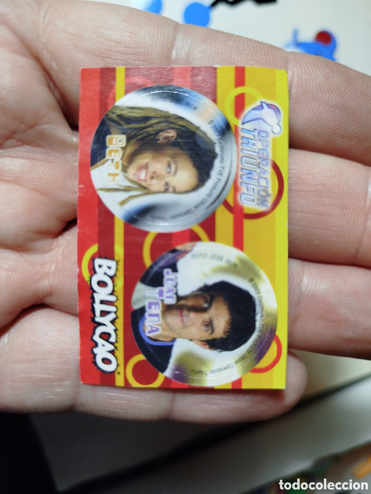 Otros Art&iacute;culos de Coleccionismo en Papel: Cromo bollycao operaci&oacute;n triunfo