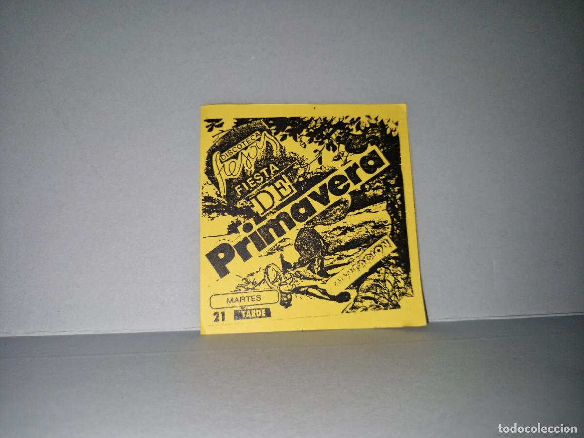 Otros Art&iacute;culos de Coleccionismo en Papel: ENTRADA INVITACION DISCOTECA FRESAS, SALAMANCA