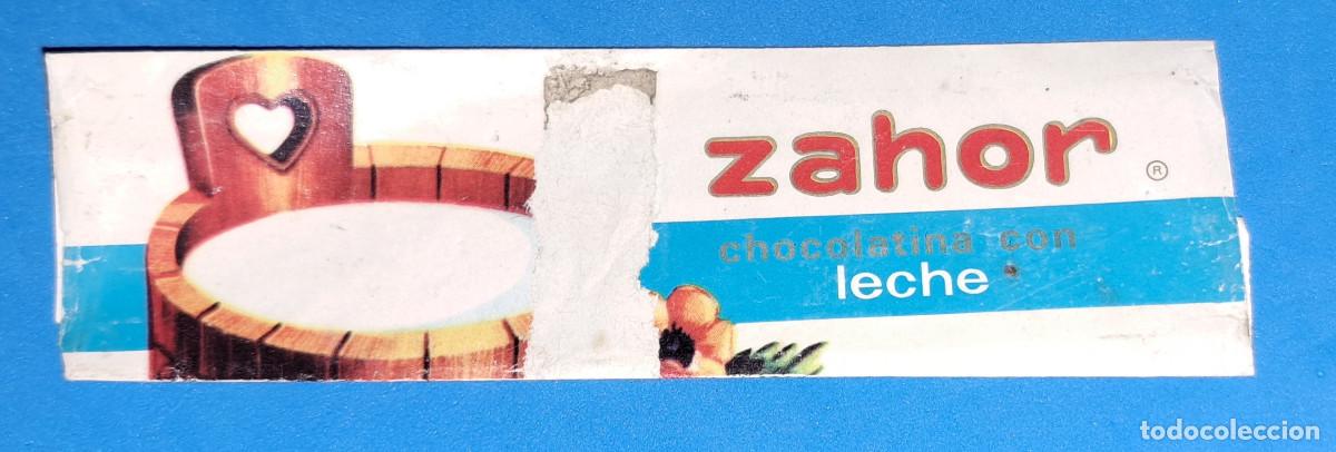 Otros Art&iacute;culos de Coleccionismo en Papel: ENVOLTORIO CHOCOLATINA ZAHOR - A&Ntilde;OS 60 - O&Ntilde;ATE ( Navarra )