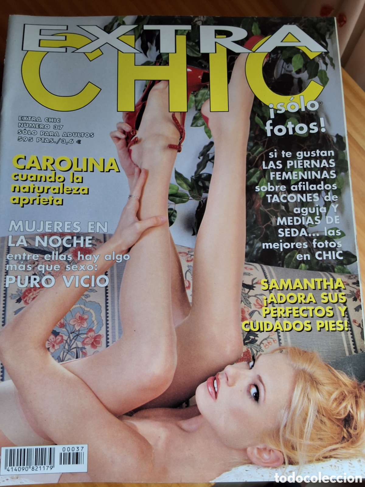 Otros Art&iacute;culos de Coleccionismo en Papel: Chic extra revista erotica espa&ntilde;ola desnudos mujeres 37 (2001/5) Carolina Samantha