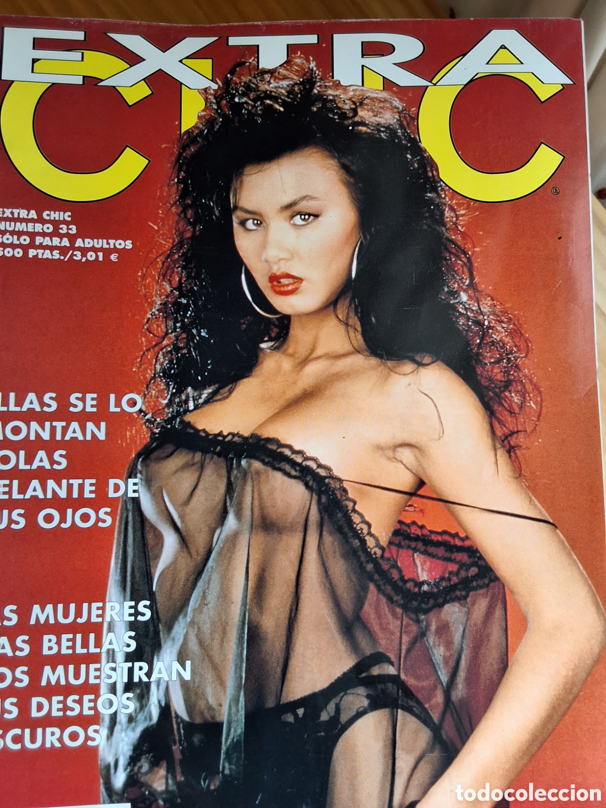 Otros Art&iacute;culos de Coleccionismo en Papel: Chic extra revista erotica espa&ntilde;ola desnudos mujeres 33 (2000/9) Sara Candice
