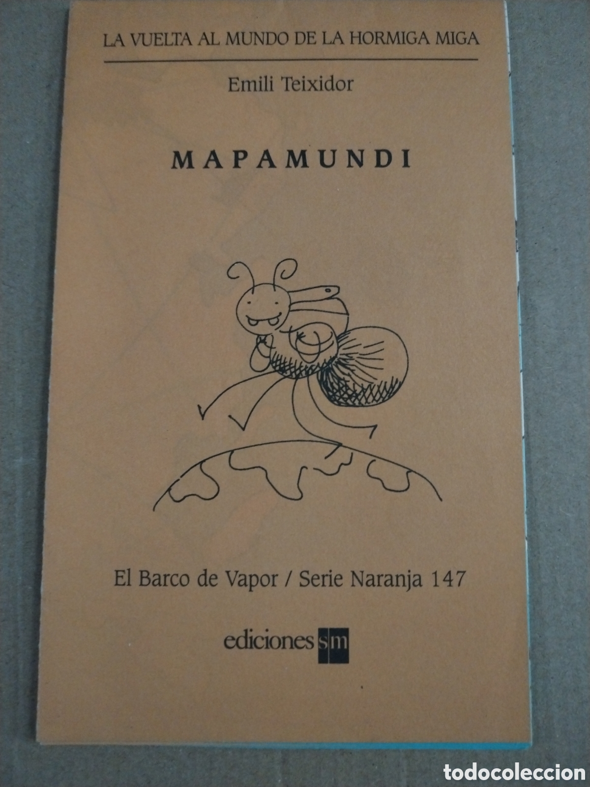 Otros Art&iacute;culos de Coleccionismo en Papel: Mapamundi. La vuelta al mundo de la hormiga Miga