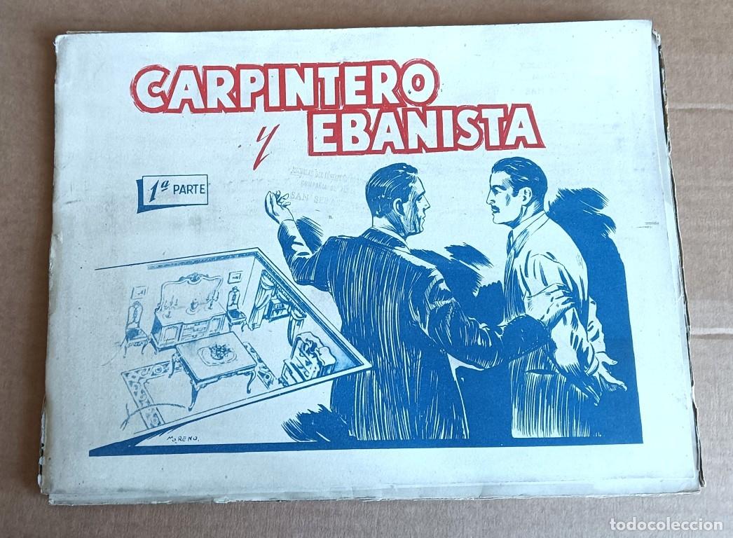 Otros Art&iacute;culos de Coleccionismo en Papel: Carpintero y ebanista - biblioteca profesional EPS - Pamplona 1&ordf; parte 24 l&aacute;minas