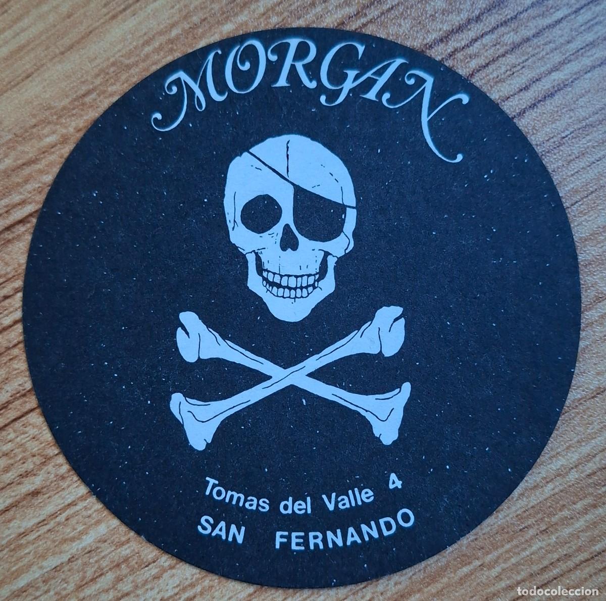 Otros Art&iacute;culos de Coleccionismo en Papel: Posavasos Morgan - San Fernando (C&aacute;diz)