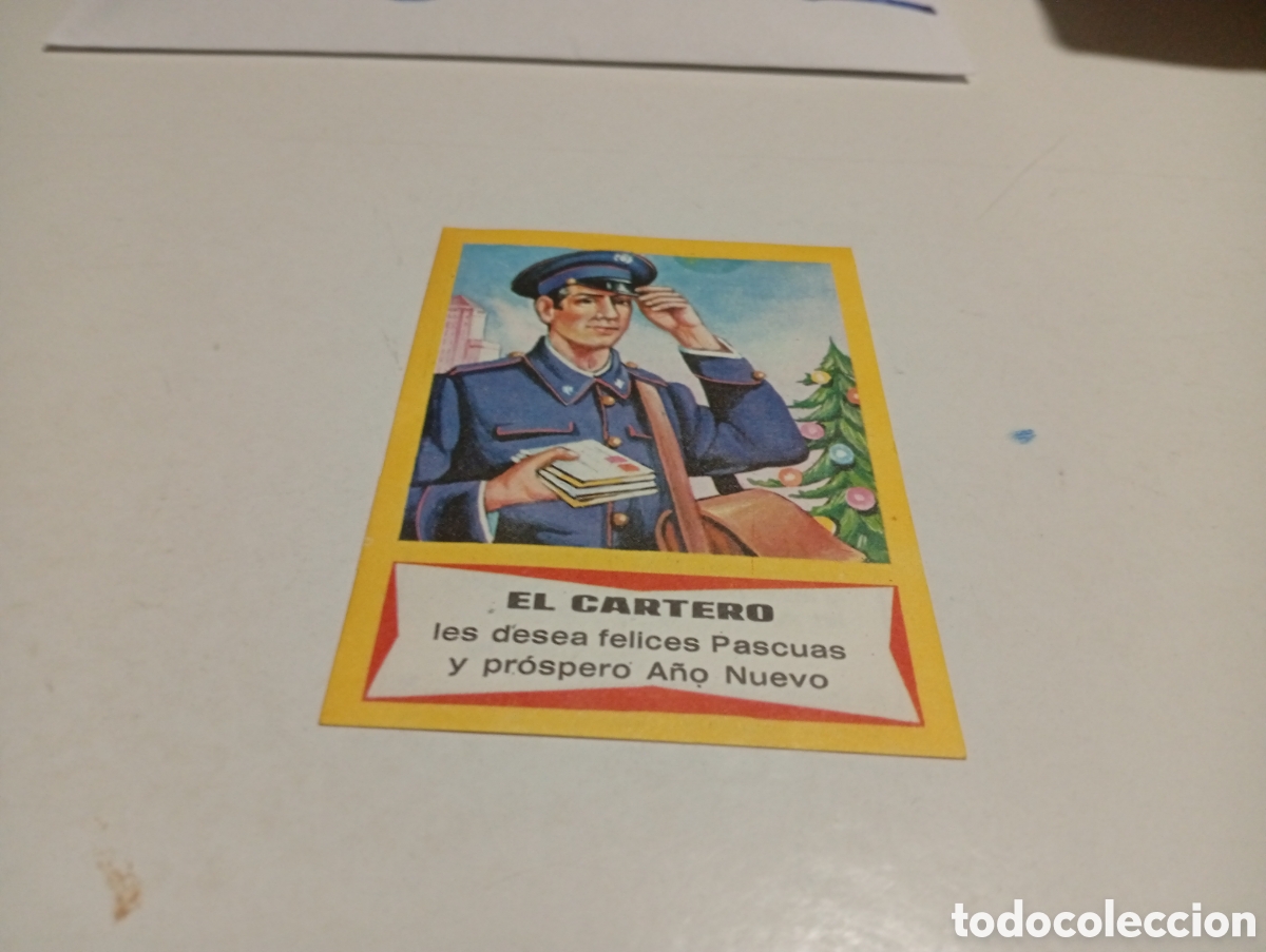 Otros Art&iacute;culos de Coleccionismo en Papel: Tarjeta felicitaci&oacute;n El Cartero