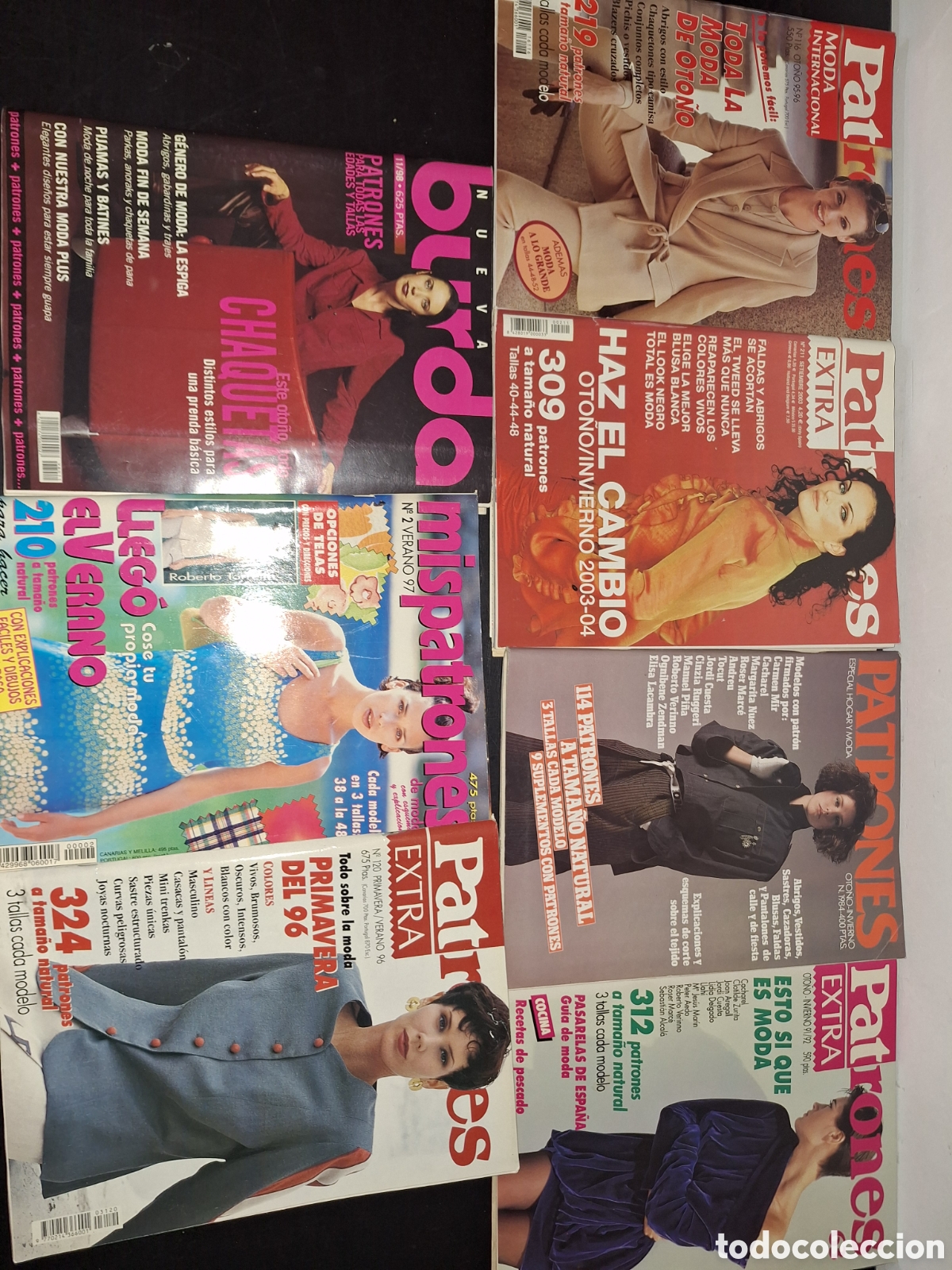 Otros Art&iacute;culos de Coleccionismo en Papel: Lote n2 lote de 7 revistas de patrones