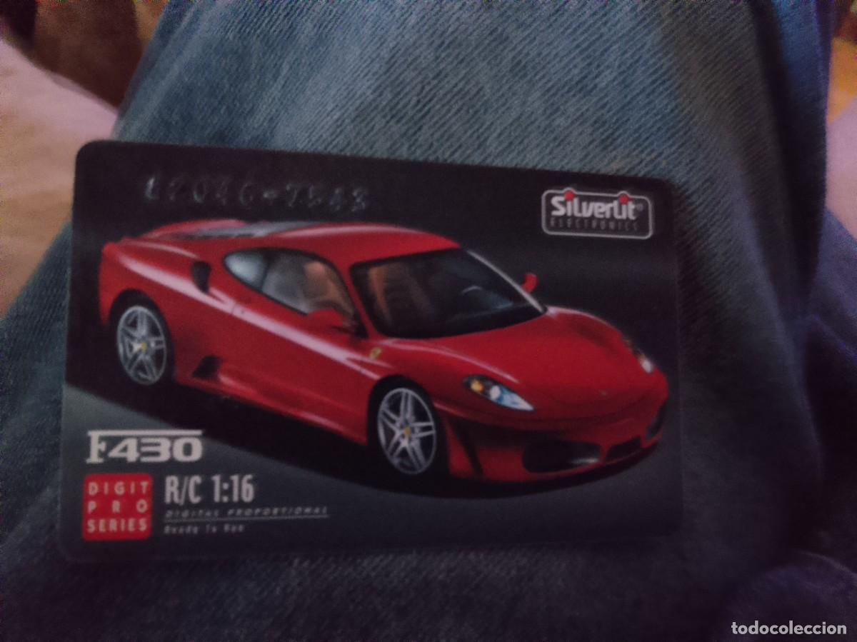 Otros Art&iacute;culos de Coleccionismo en Papel: Ferrari F430 silverlit tarjeta edici&oacute;n limitada