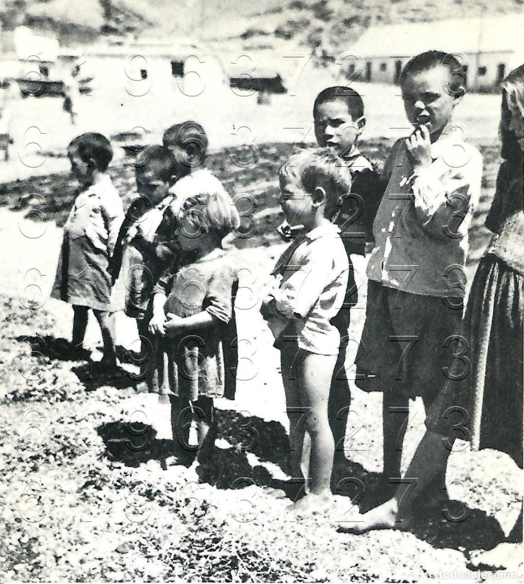 Paper Collecting Others: LA RABITA NI&Ntilde;OS DE PESCADORES 16X14 CLIPPING ANTIGUO M15