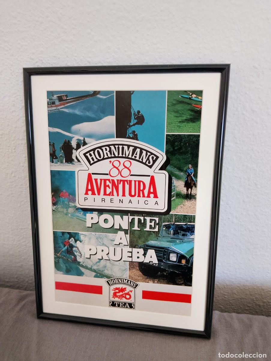 Otros Art&iacute;culos de Coleccionismo en Papel: Hornimans aventura cuadro publicidad a&ntilde;os 80