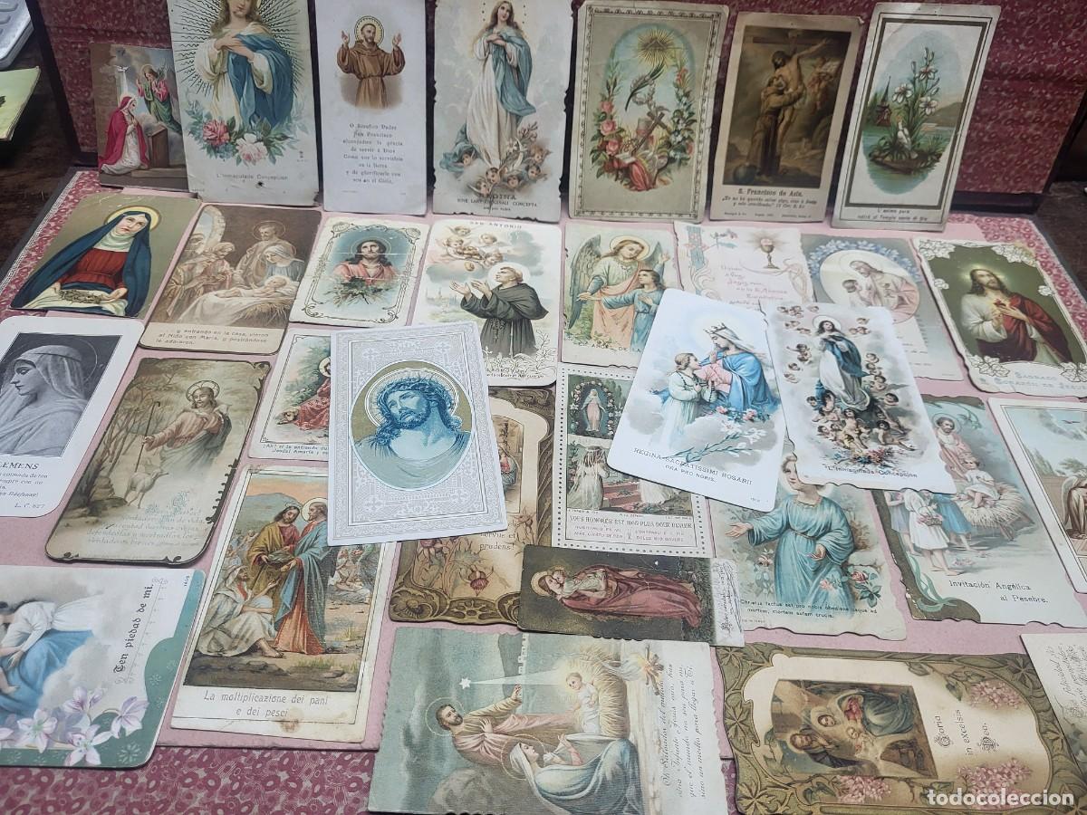Otros Art&iacute;culos de Coleccionismo en Papel: LOTE COLECCION ANTIGUAS ESTAMPAS RELIGIOSAS