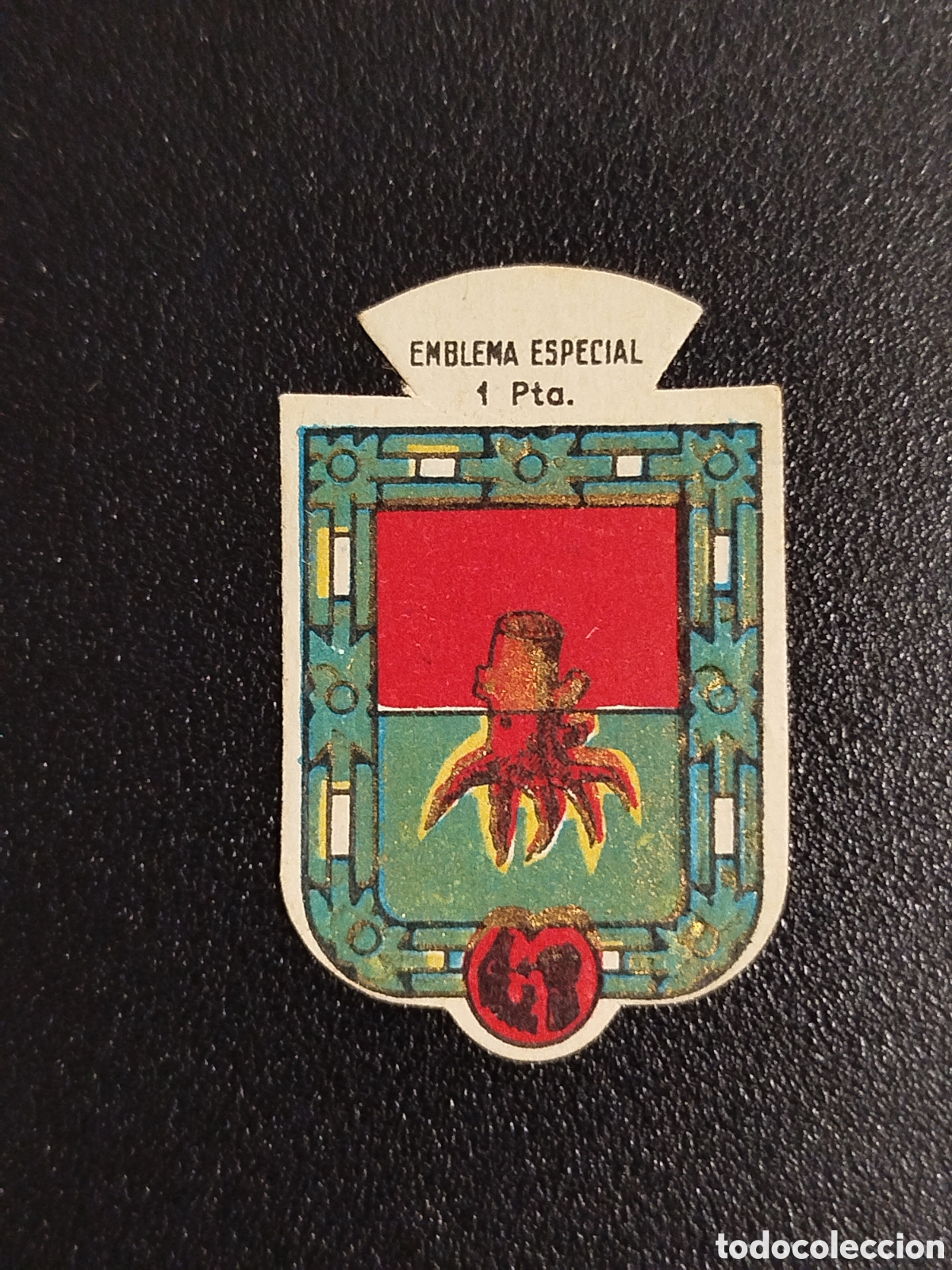 Otros Art&iacute;culos de Coleccionismo en Papel: EMBLEMA ESPECIAL BOSCO SECCION B 56 AUXILIO SOCIAL INSIGNIA CROMO SELLO ANTIGUO