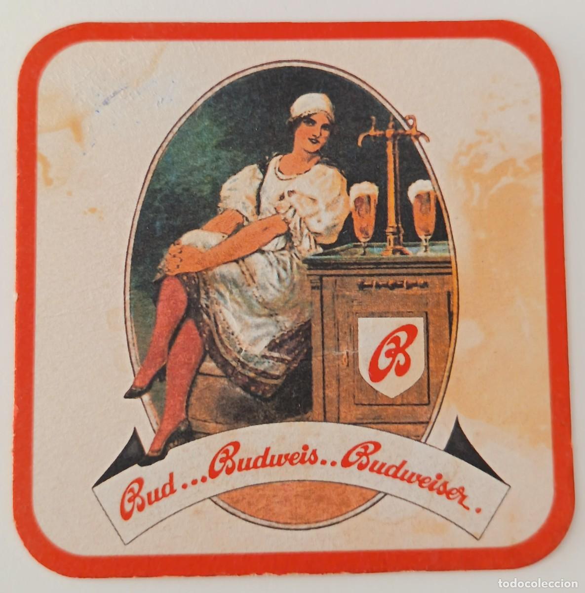 Otros Art&iacute;culos de Coleccionismo en Papel: Posavasos. Cuadrado. Bud ... BudWeis... BudWeiser.