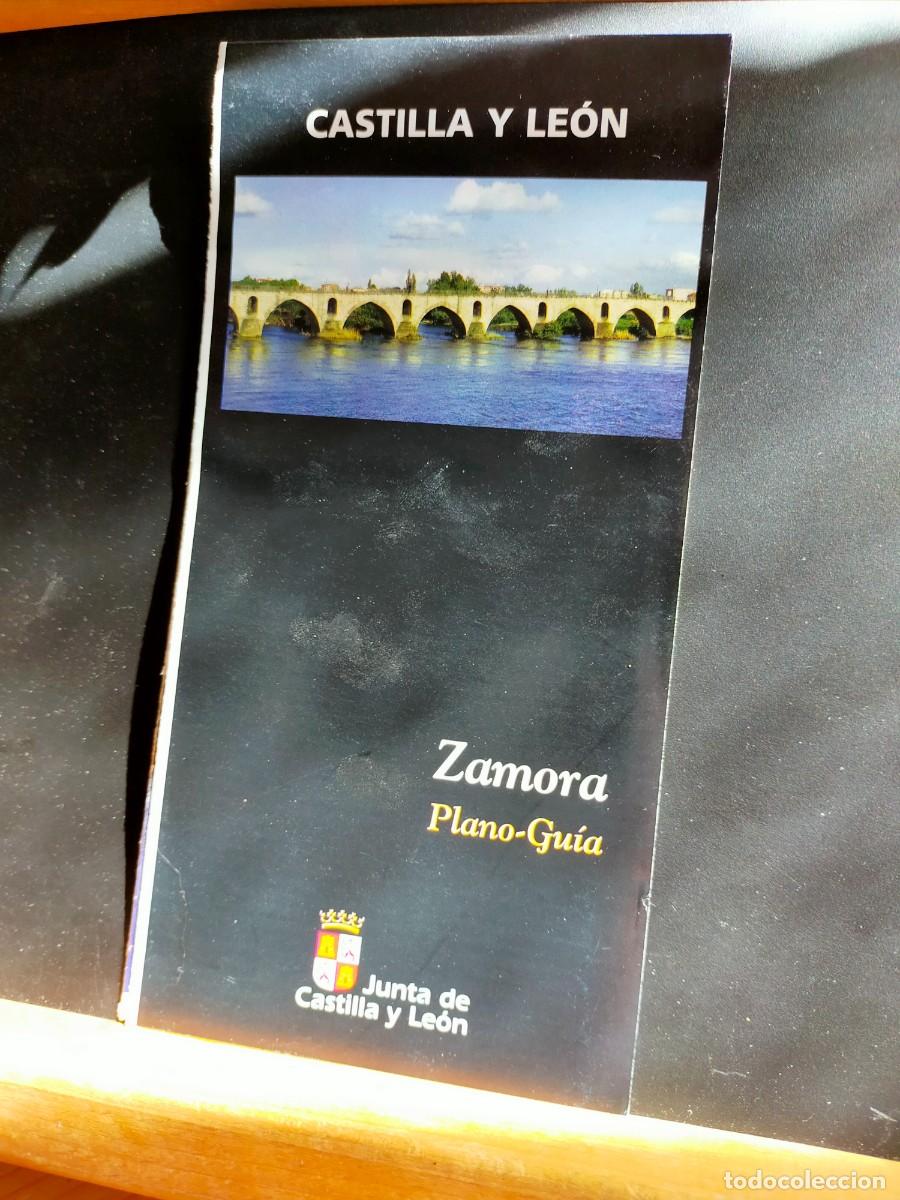 Otros Art&iacute;culos de Coleccionismo en Papel: CASTILLA Y LE&Oacute;N. ZAMORA. PLANO - GU&Iacute;A. JUNTA DE CASTILLA Y LE&Oacute;N.