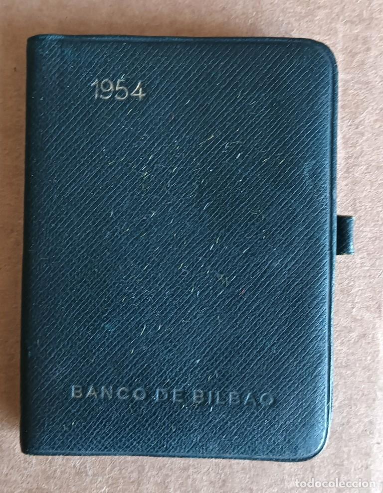 Otros Art&iacute;culos de Coleccionismo en Papel: Agenda de bolsillo 1954 Banco de Bilbao - Sin rellenar Falta el bol&iacute;grafo