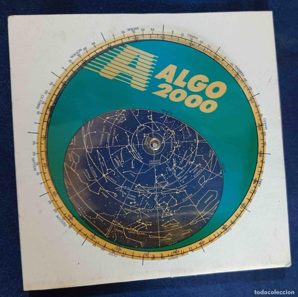 Otros Art&iacute;culos de Coleccionismo en Papel: DISCO GIRATORIO. DISCO DE CONSTELACIONES. ALGO 2000. OPTIC'S SU TELESCOPIO. INDUSTRIAS PEDRET, S/F.