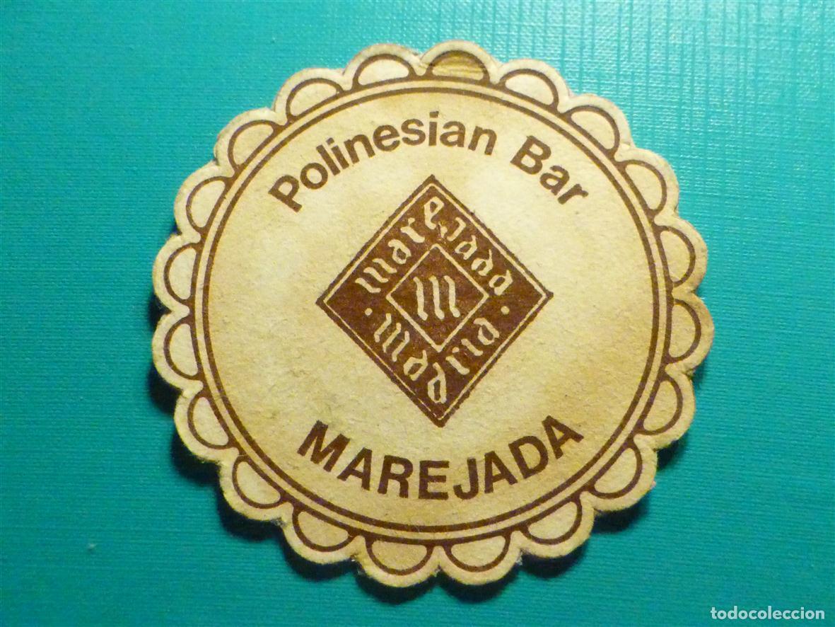 Otros Art&iacute;culos de Coleccionismo en Papel: Posavasos Pub - Polinesian - Cokteler&iacute;a Polinesio, Marejada - Madrid