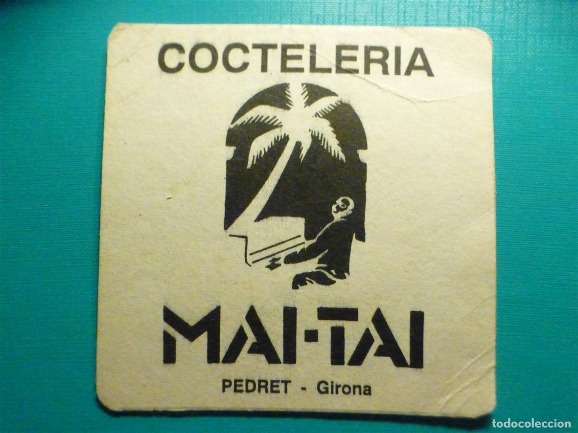 Otros Art&iacute;culos de Coleccionismo en Papel: Posavasos Pub - Polinesian - Cokteler&iacute;a Tailandes, Hawaiano, Mai-Tai - Pedret - Gerona