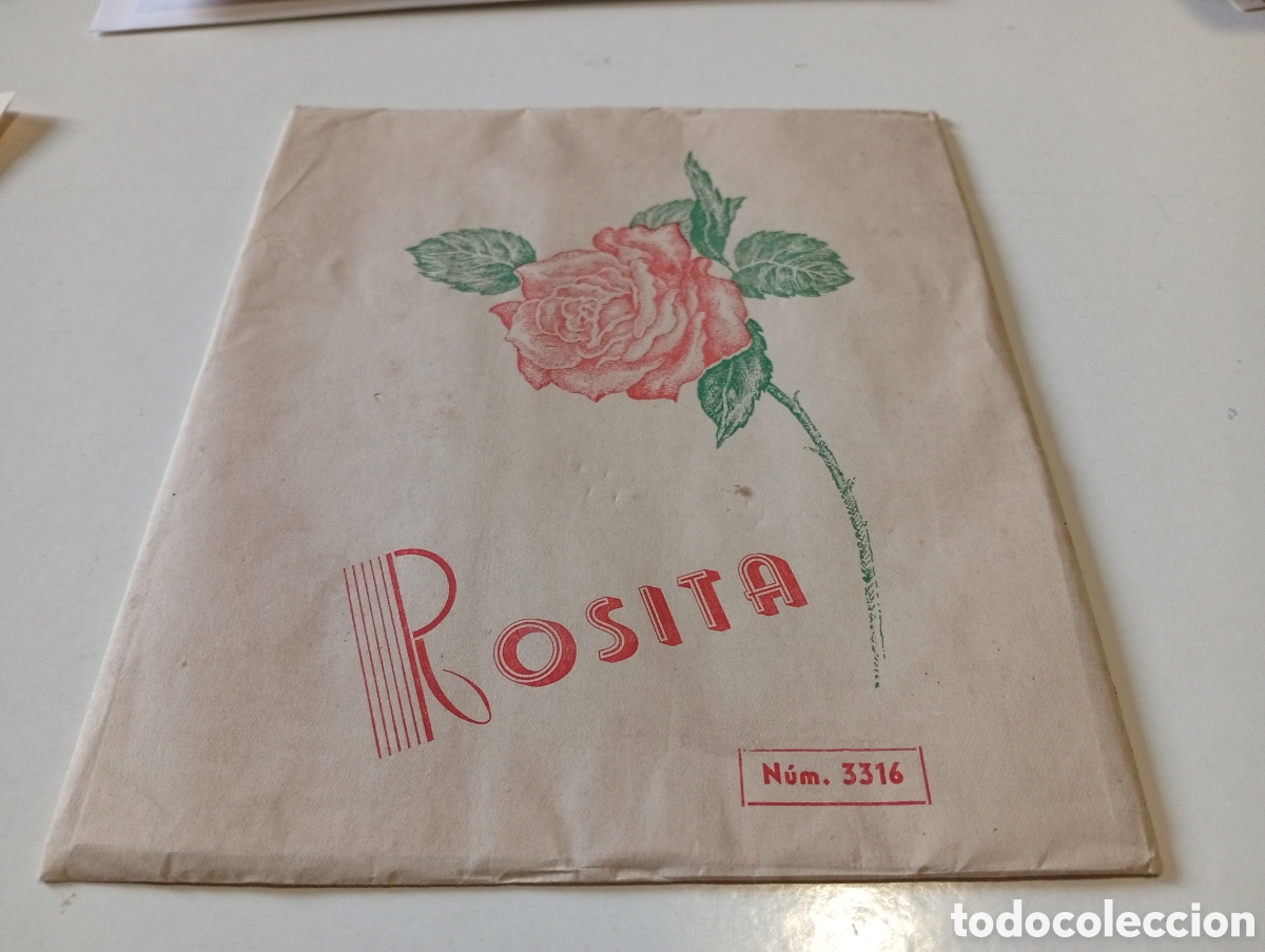 Otros Art&iacute;culos de Coleccionismo en Papel: Sobre Rosita con hojas para escribir cartas