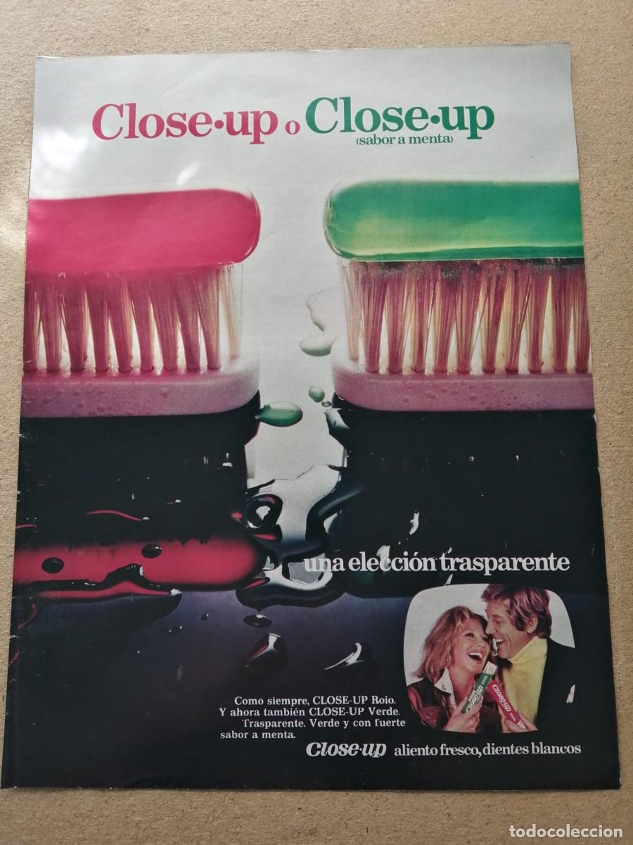 Otros Art&iacute;culos de Coleccionismo en Papel: ANUNCIO. CLOSE UP, DENTRIFICO