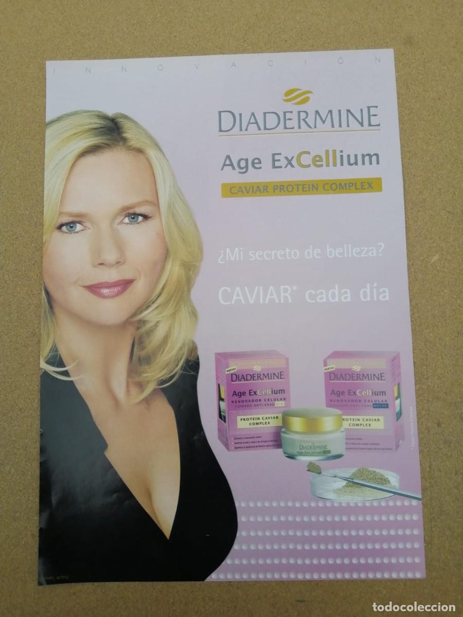 Otros Art&iacute;culos de Coleccionismo en Papel: ANUNCIO. DIADERMINE AGE EXCELLIUM
