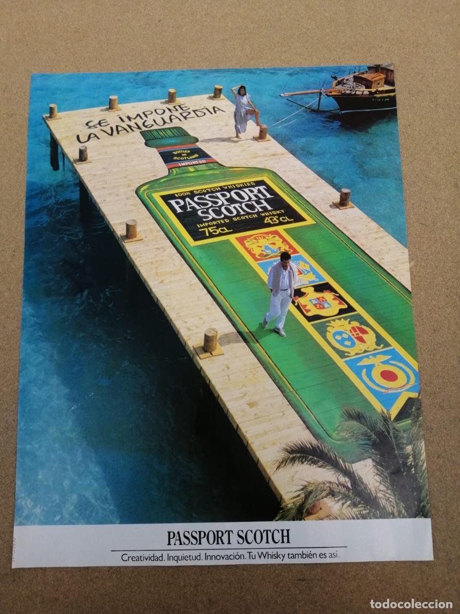 Otros Art&iacute;culos de Coleccionismo en Papel: ANUNCIO. PASSPORT SCOTCH WHISKY