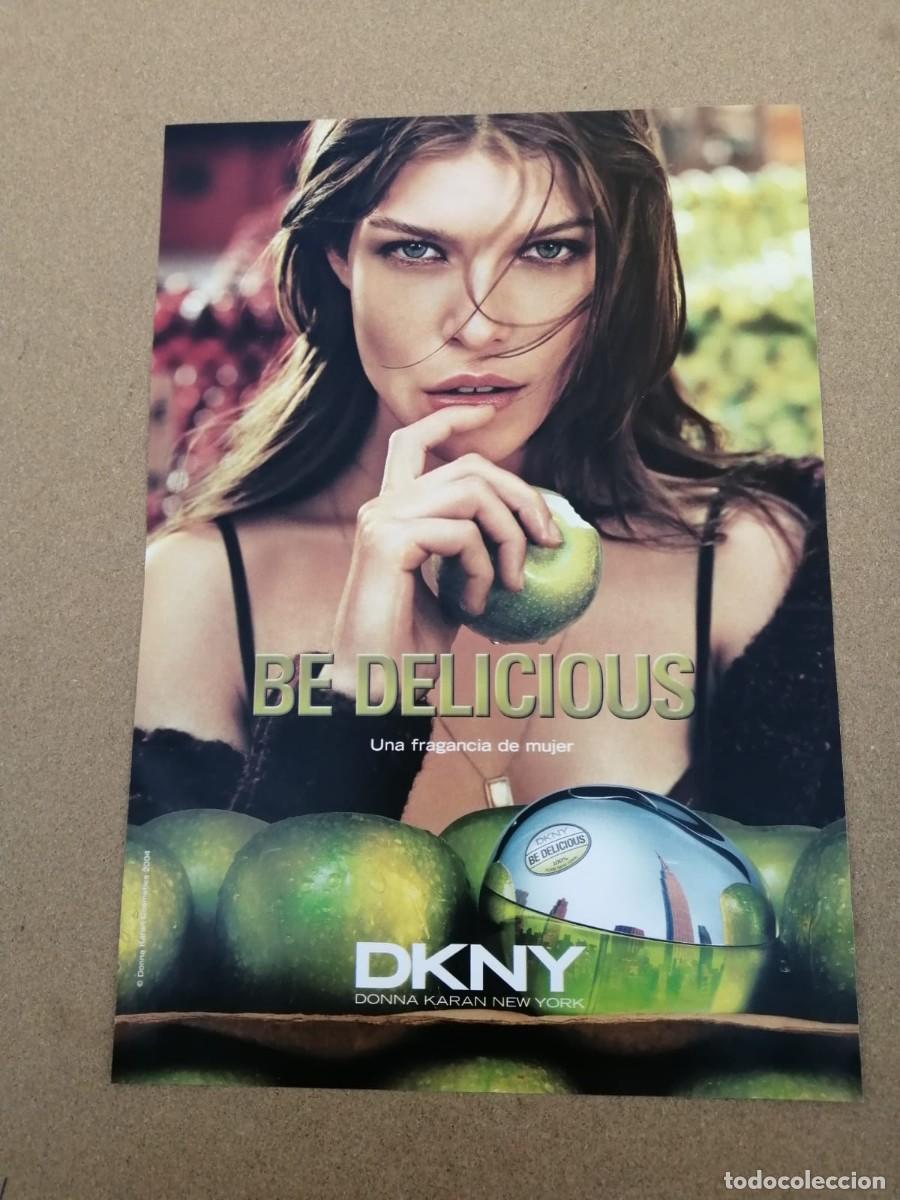 Otros Art&iacute;culos de Coleccionismo en Papel: ANUNCIO. BE DELICIOUS, FRAGANCIA DE MUJER. DONNA KARAN, NEW YORK