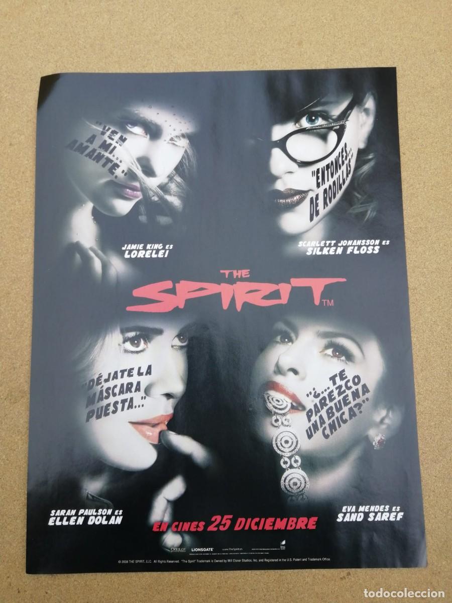 Otros Art&iacute;culos de Coleccionismo en Papel: ANUNCIO PELICULA. THE SPIRIT (SCARLETT JOHANSSON - EVA MENDES)