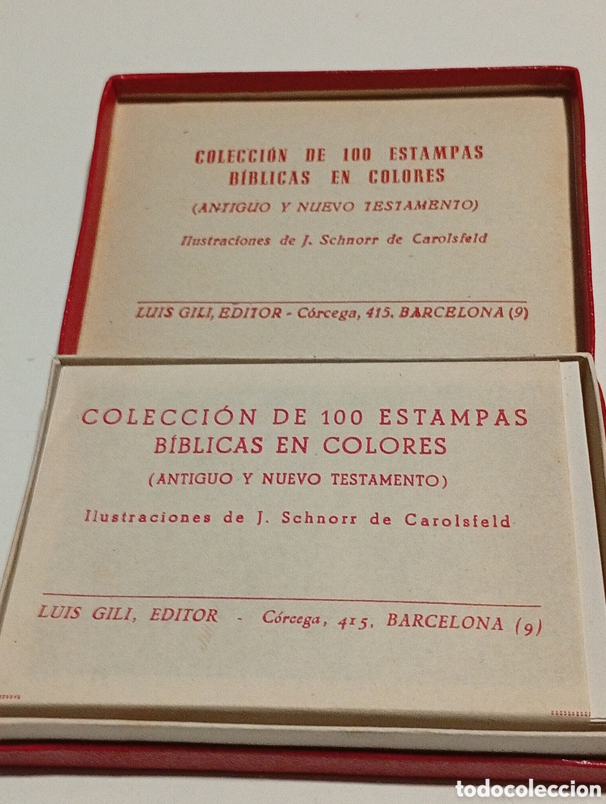 Otros Art&iacute;culos de Coleccionismo en Papel: Colecci&oacute;n de 100 estampas b&iacute;blicas en colores