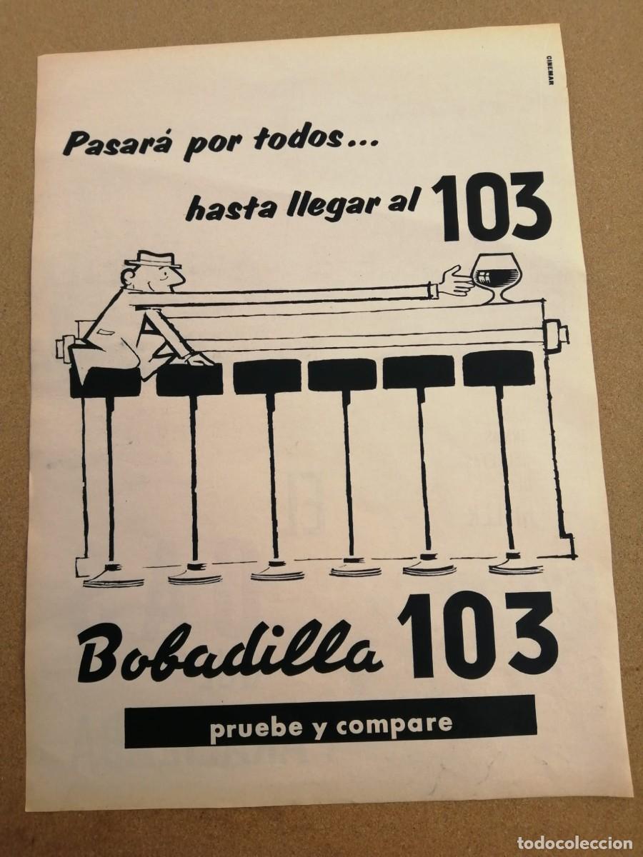 Otros Art&iacute;culos de Coleccionismo en Papel: ANUNCIO. BRANDY 103.