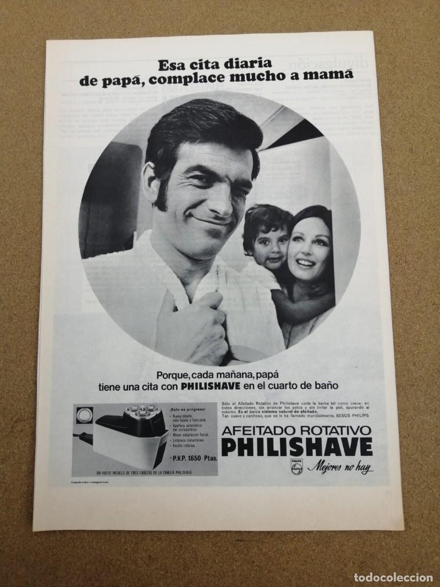 Otros Art&iacute;culos de Coleccionismo en Papel: ANUNCIO. PHILISHAVE.