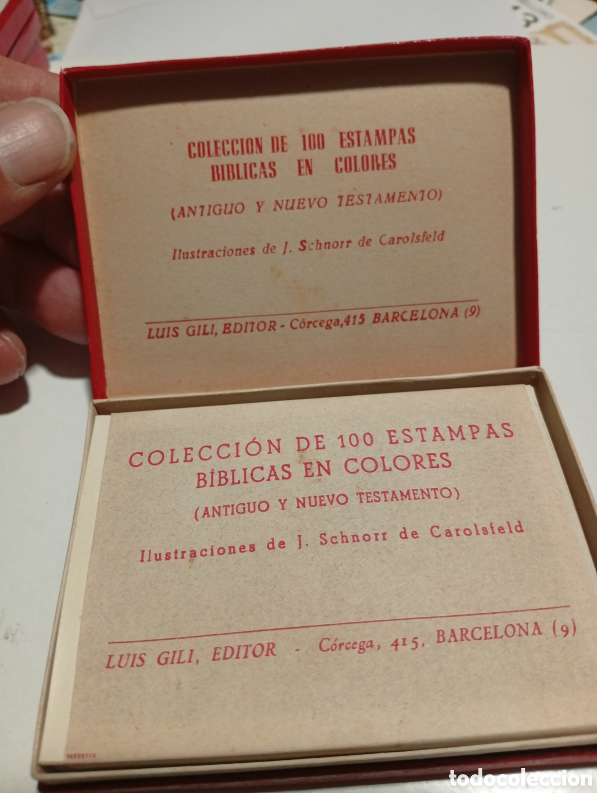Otros Art&iacute;culos de Coleccionismo en Papel: Colecci&oacute;n de 100 estampas b&iacute;blicas en colores